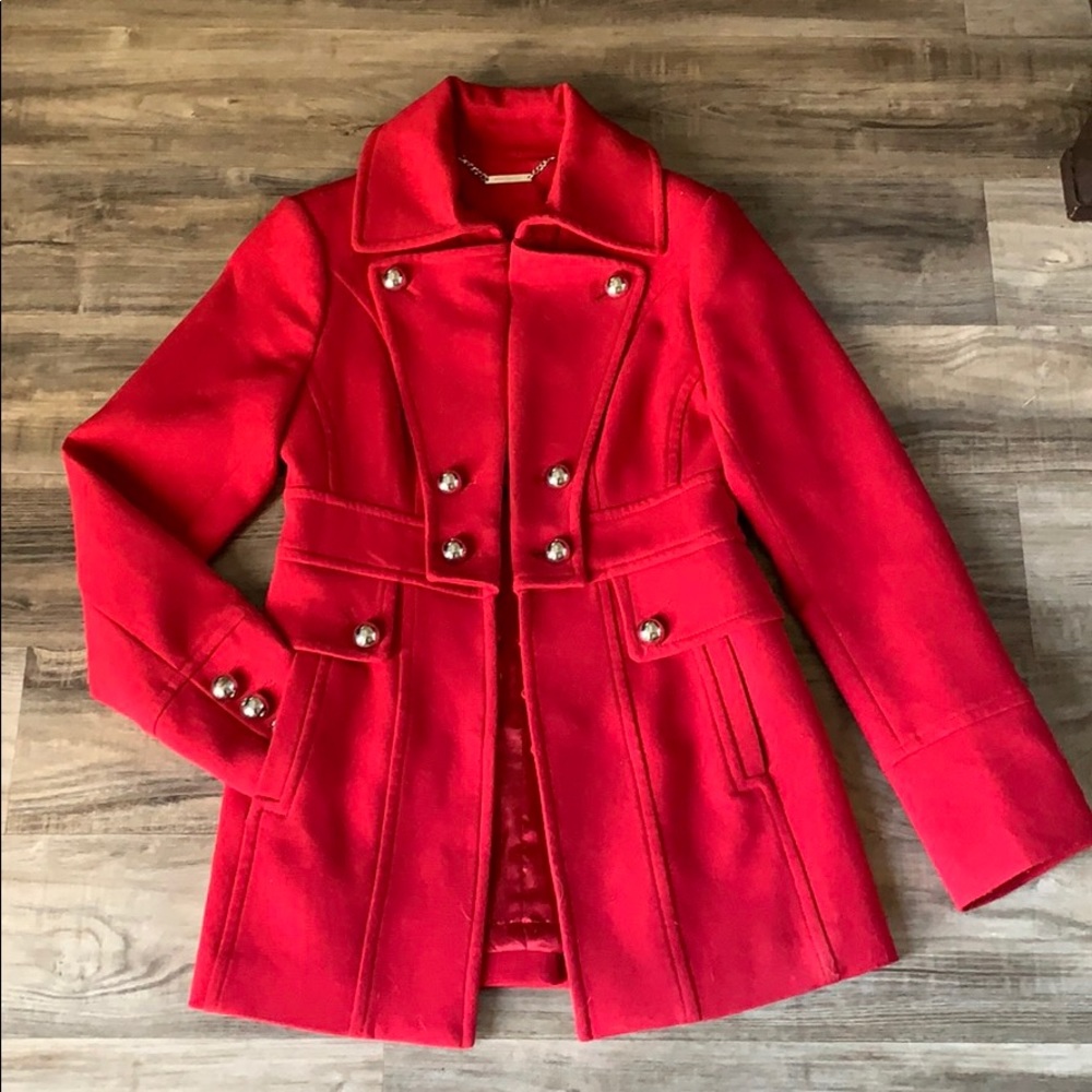 White House black market red coat